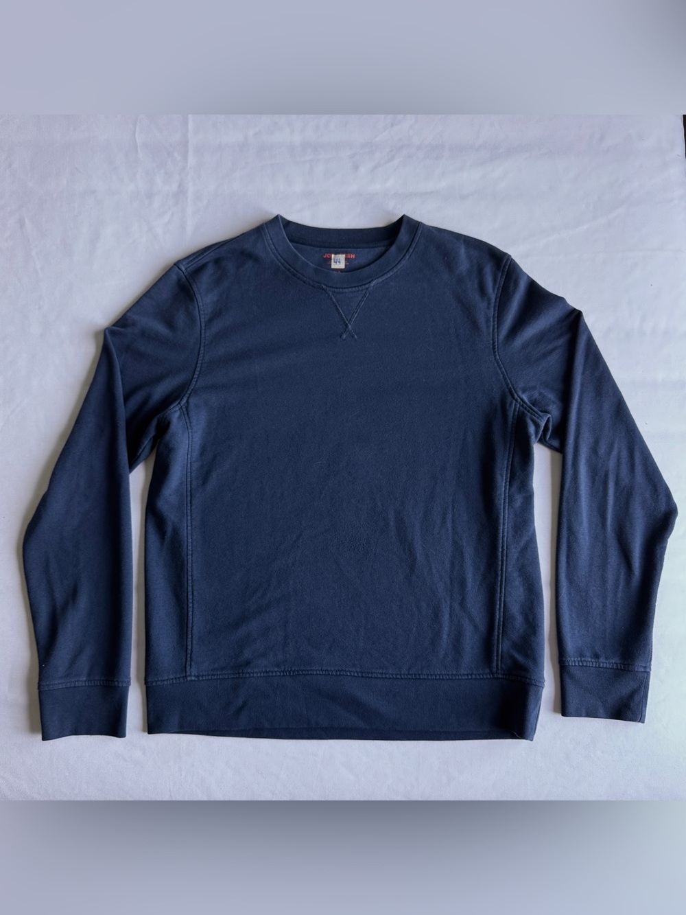 Navy Blue Crewneck Sweatshirt
